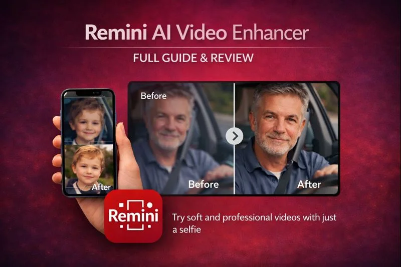 Remini AI Video Enhancer Feature Full Guide & Review 1 Remini AI Video Enhancer Feature Full Guide & Review