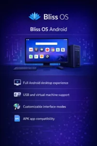 Bliss OS Emulator Bliss OS Android emulator for pc and mac