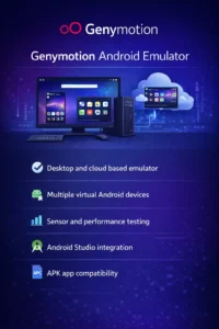 Genymotion Emulator Genymotion Android Emulator Features Infographics