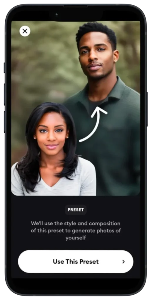 Remini AI Gender Swap Feature Gallery
