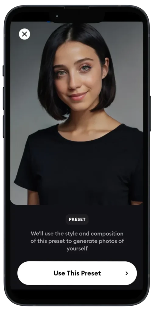 Remini ai SHORT HAIRSTYLE Photo enhancement filter