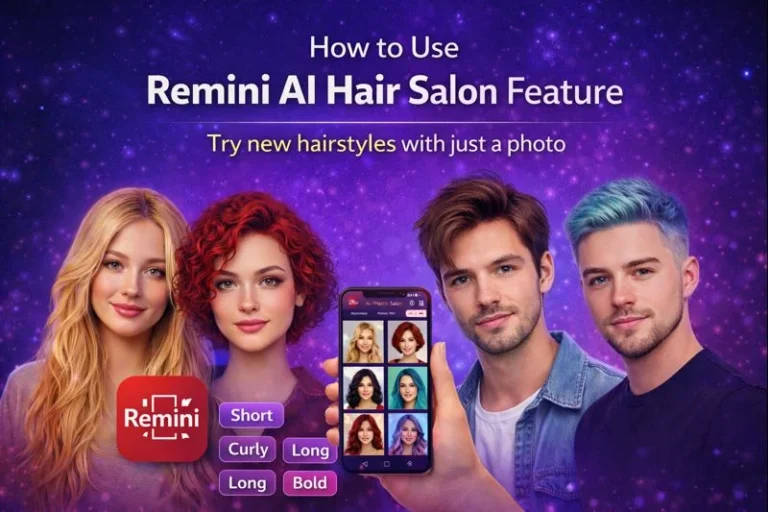 How to Use Remini Mod APK AI Hair Salon Feature as a Beginner