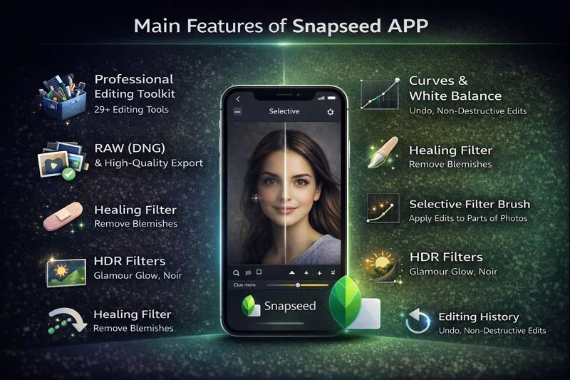 Snapseed App all new features What Is Snapseed (Manual Editing Powerhouse)